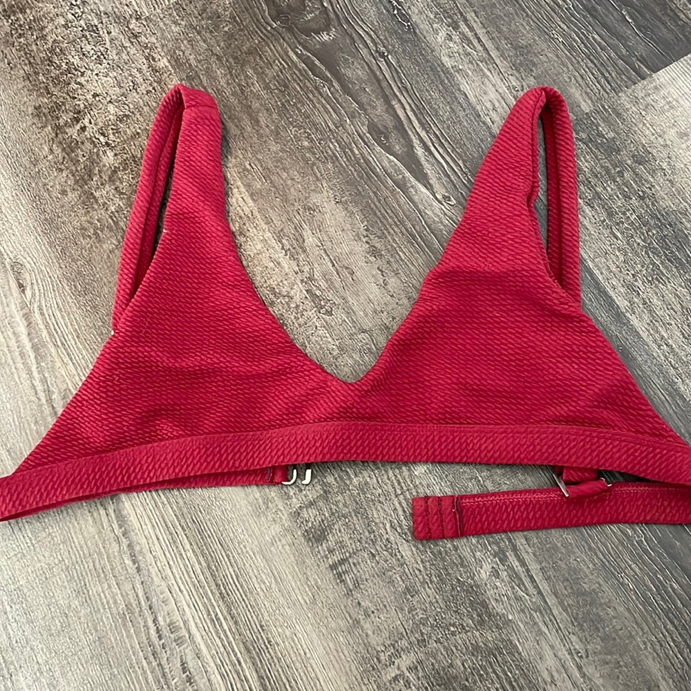 Maroon Kira Swim Top size S